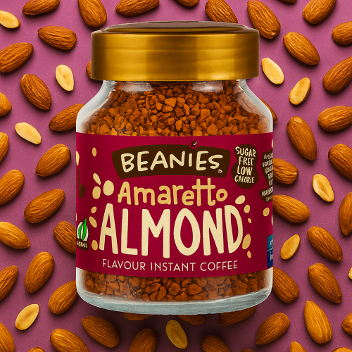 Разтворимо кафе Beanies с аромат на бадеми, 50гр.