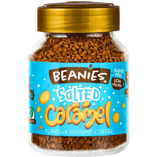 Разтворимо кафе Beanies с аромат на солен  карамел, 50гр.