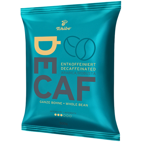 Кафе на зърна Тchibo Gourmet Decaf Beans, 0.5кг