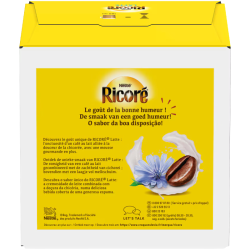 Кафе капсули Nescafe Ricore Latte Dolce Gusto, 16бр.