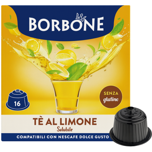 Капсули Borbone лимонов чай съвместими с Dolce Gusto, 16бр.