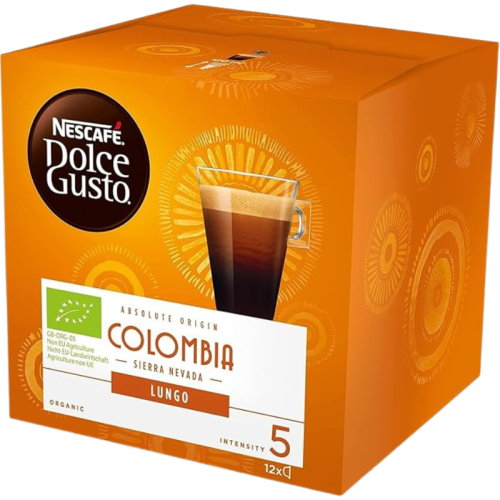 Кафе капсули Nescafe Columbia Lungo Dolce Gusto, 12бр.