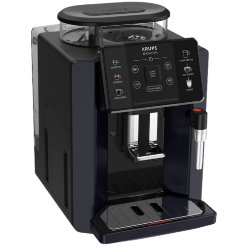 Кафемашина автомат Krups Sensation EA910B10 със сензорен екран, 15 бара налягане
