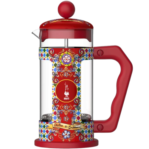 Френска преса за кафе Dolce-Gabbana Bialetti, червен
