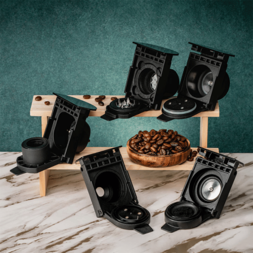 Кафемашина 8в1 Voltz OV51171N8M, 19бара/1450W, сребрист/черен