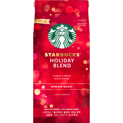 Мляно кафе Starbucks Holiday Blend, 190гр.