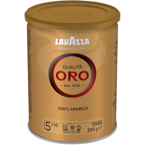 Мляно кафе Lavazza Qualita Oro, Метална кутия, 250гр