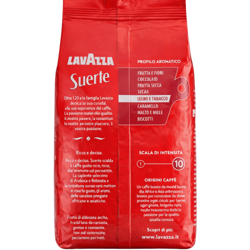 Кафе на зърна Lavazza Suerte, 1кг