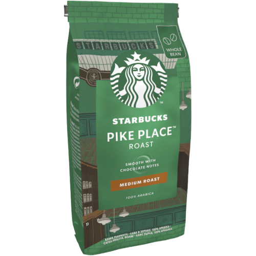 Кафе на зърна Starbucks Medium Pike Place, 0.200кг