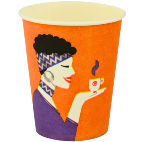 Картонени чаши 180/6 Ковим микс, 100бр