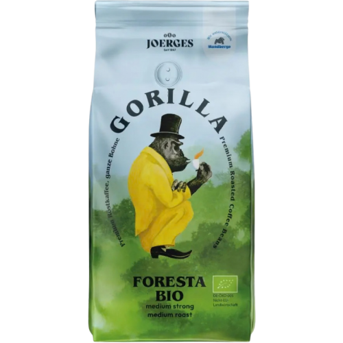 Кафе на зърна Gorilla Foresta Bio, 1кг