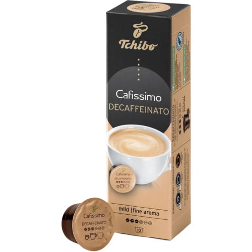 Кафе капсули Tchibo Cafissimo Decaffeinato безкофеин, 10 капсули