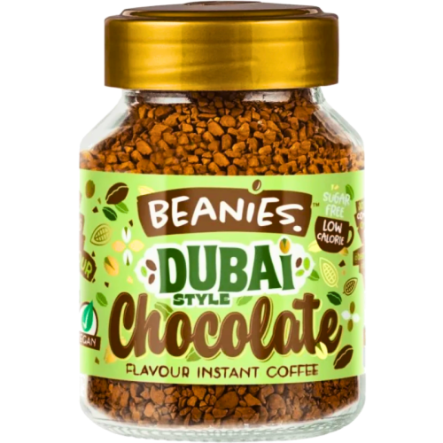 Разтворимо кафе Beanies с аромат на дубайски шоколад, 50гр.