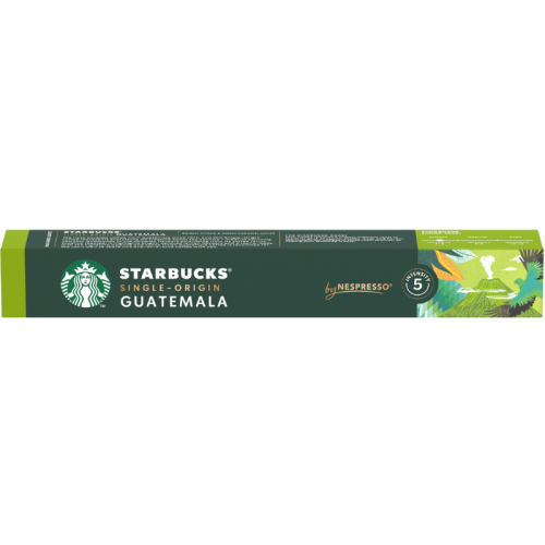 Кафе капсули Starbucks Guatemala съвместими с Nespresso, 10 капсули