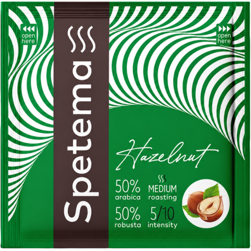 Кафе дози Spetema Hazelnut съвместими с E.S.E, 18 дози