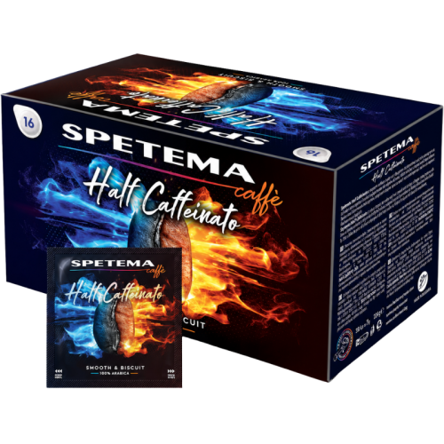 Кафе дози Spetema Half Caffeinato, 18 дози