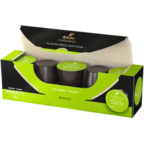 Кафе капсули Tchibo Cafissimo Pistachio and Chocolate, 10 капсули