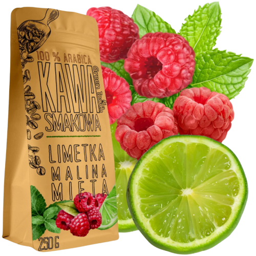 Кафе на зърна Green Touch Малина, Лайм и Мента, 0.250кг