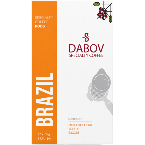 Кафе дози Dabov Specialty Coffe Brazil, 12 дози