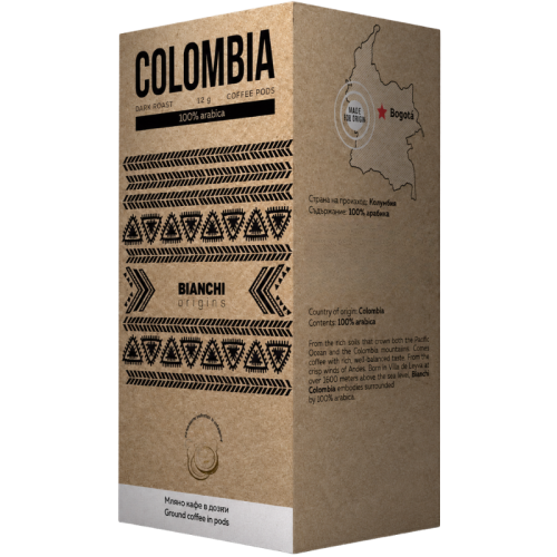 Кафе дози Bianchi Columbia, 16 дози