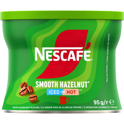Разтворимо кафе Nescafe Smooth Hazelnut, 0.095кг