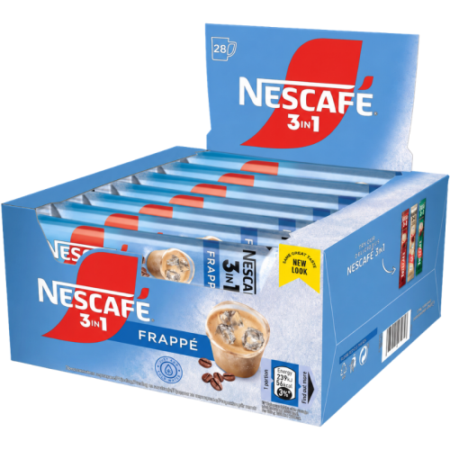 Разтворимо кафе Nescafe 3in1 Frappe, 28бр. стикчета от 15гр