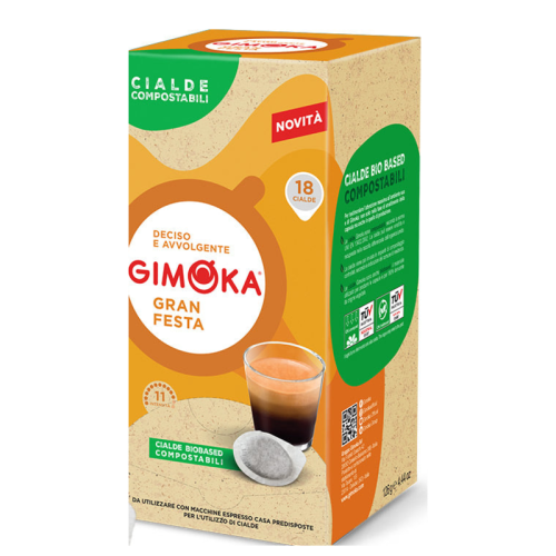 Кафе дози Gimoka Gran Festa E.S.E., 18 бр.