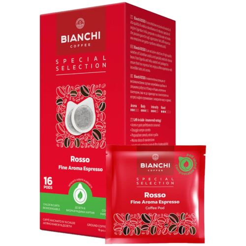 Кафе дози Bianchi Rosso E.S.E., 16 бр.