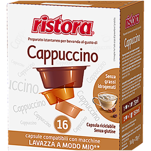 Кафе капсули Ristora Cappuccino, AMM система, 16бр.