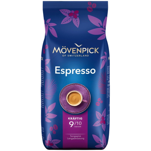 Кафе на зърна Mövenpick Espresso, 1 кг, Арабика и Робуста