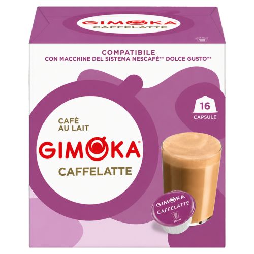 Кафе капсули Gimoka Cafelatte Dolce Gusto, 16бр.