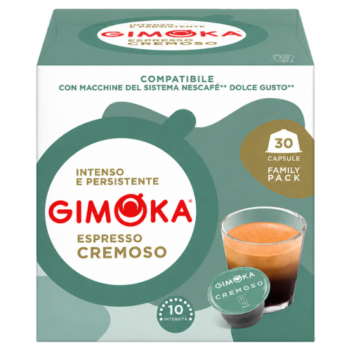 Кафе капсули Gimoka Cremoso Dolce Gusto, 30бр.