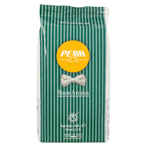 Кафе на зърна Pera Buon Aroma, 1 кг, 65% Арабика и 35% Робуста