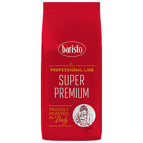 Кафе на зърна Baristo Premium Bar Espresso, 1 кг, 81% Арабика и 19% Робуста