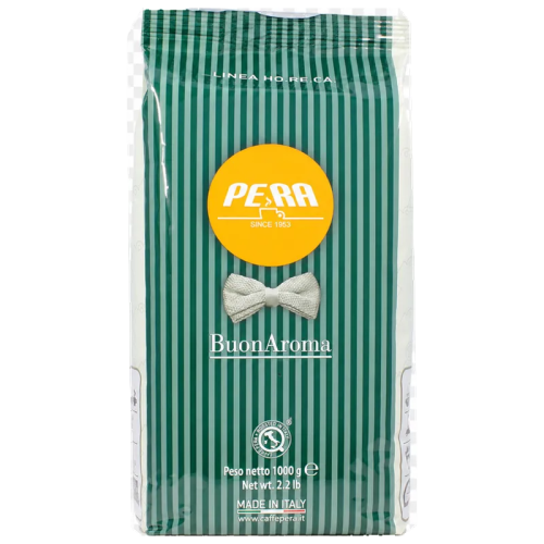 Кафе на зърна Pera Buon Aroma, 1 кг, 65% Арабика и 35% Робуста