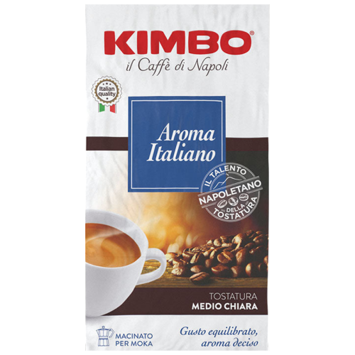 Mляно кафе Kimbo Aroma Italiano,250гр.