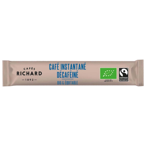 Cafés Richard Décaféiné – инстантно безкофеиново кафе, един индивидуален стик