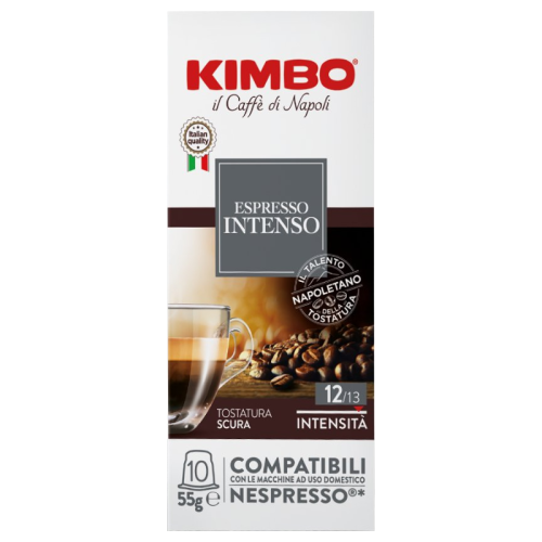 Кафе капсули Kimbo Intenso съвместими с Nespresso, 10бр.