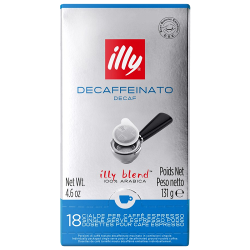 Безкофеиново кафе Illy Decaffeinato, 18 E.S.E. дози