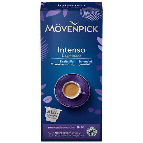 Кафе капсули Mövenpick Intenso Espresso за Nespresso Original, 10 бр.