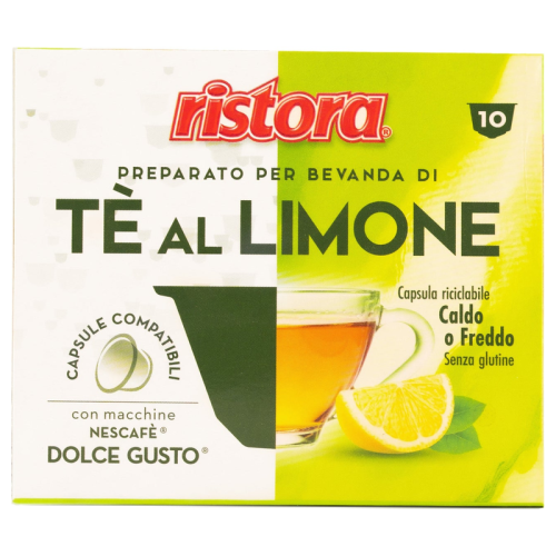 Чай капсули Ristora Tè al Limone за Dolce Gusto, 10 бр.