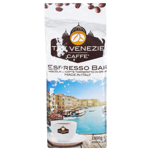 Кафе на зърна Tre Venecia Espresso Bar, 1кг